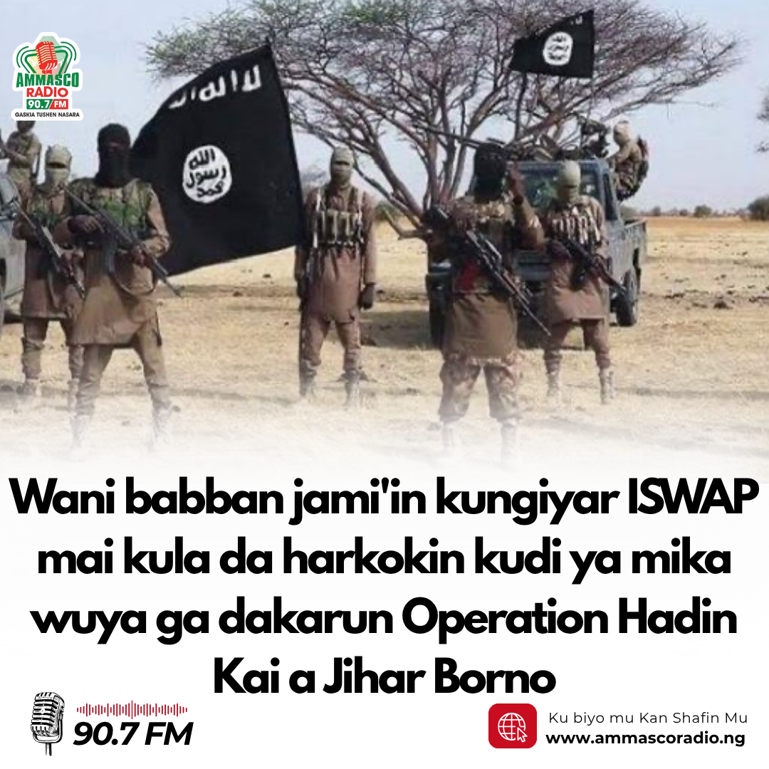 Wani babban jami'in kungiyar ISWAP mai kula da harkokin kudi ya mika wuya ga dakarun Operation Hadin Kai a Jihar Borno